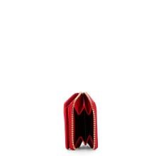 Iuntoo Portafoglio Piccolo con zip Armonia Rosso - 4