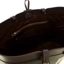 Iuntoo Shopping Sibilla Media Intarsio Cioccolato Taupe - 4