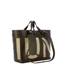 Iuntoo Shopping Sibilla Piccola Intarsio Cioccolato Taupe - 2