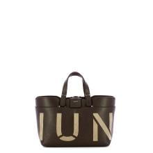 Iuntoo Shopping Sibilla Mini Intarsio Cioccolato Taupe - 1