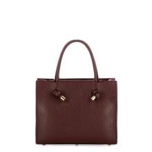 Iuntoo Borsa a mano Piccola Nodo Armonia Bordeaux - 3