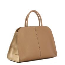 Iuntoo Borsa a mano Cluana grande Salted Caramel/Cipria - 2