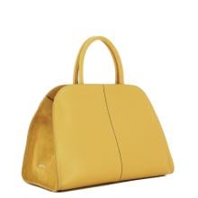 Iuntoo Borsa a mano Cluana grande Senape - 2