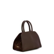 Iuntoo Borsa a mano Cluana piccola Cioccolato - 2