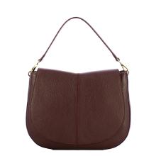 Iuntoo Borsa a mano Dorica grande Burgundy - 1