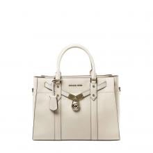 Michael Kors Borsa a mano Nouveau Hamilton Large in pelle martellata - 1