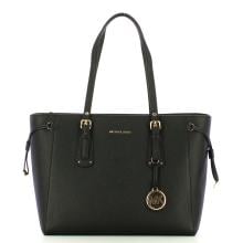 Michael Kors Borsa a spalla Voyager Medium Gold Black - 1