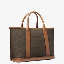 Michael Kors Borsa a mano Luisa media con logo Brn/Luggage - 3
