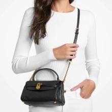 Michael Kors Hamilton Modern tracolla XS Black - 32F6ANXC0E 001 - 3