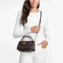 Michael Kors Hamilton Modern tracolla XS Chocolate - 32F6ANXC0E 251 - 2