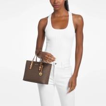 Michael Kors Piccola borsa a mano Quinn convertibile con stampa All Over - 2