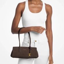 Michael Kors Laila sottospalla small Chocolate - 30T6A9IT0S 251 - 2