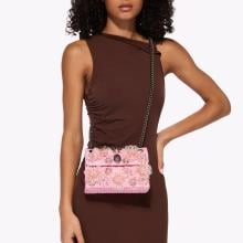 Kurt Geiger Mini bag Kensigton raffia Pink - 2