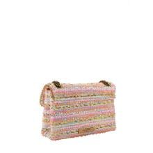 Kurt Geiger Mini Kensigton in tweed Pink Comb - 5