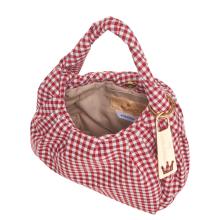 La Milanesa Borsa a mano Aralia Small Vichy Rosso - 3