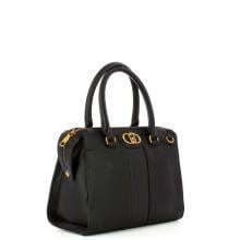 Liu Jo Borsa a mano Ecosostenibile con logo Nero - 2
