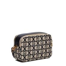 Liu Jo Camera Case M Jacquard Nero - 4