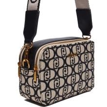 Liu Jo Camera Case M Jacquard Nero - 5
