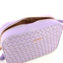 Liu Jo Camera Bag intrecciata Glicine - 4