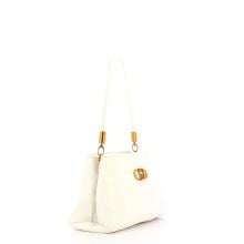 Liu Jo Borsa a mano S Double Off White - 2