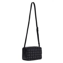 Liu Jo Camera Bag Logo Jacquard Nero - 4
