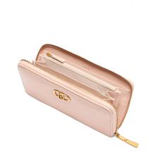 Liu Jo Portafoglio grande Zip Around con Logo Cipria - 4