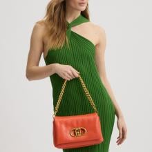Liu Jo LaPuffy small Pumpkin Shoulder Bag - 2