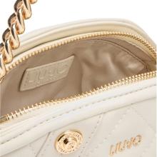 Liu Jo Matelassé Crossbody Bag Cream - 4