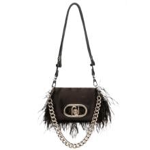 Liu Jo Sottospalla LaPuffy con piume Black - 1