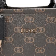 Liu Jo Borsa a mano Media Monogram Black - 3