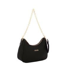 Liu Jo Hobo piccola Achala in tessuto Black - 2