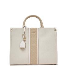 Liu Jo Borsa a mano Media Ridhi Jacquard Neutro Cream - 1
