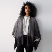 Liu Jo Poncho iridescente Black - 1