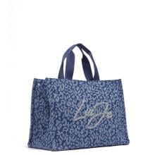 Liu Jo Shopping Bag Large in denim Animalier - 2