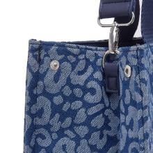 Liu Jo Shopping Bag Large in denim Animalier - 5