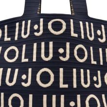 Liu Jo Shopping Bag Large in maglia Blue Sky - 5
