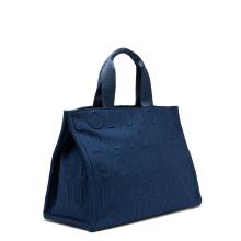 Liu Jo Shopping Bag Large in maglia Blue Sky - 2