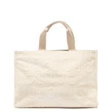 Liu Jo Shopping Bag Large in maglia White Cream - 1