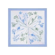 Liu Jo Foulard Piccolo a fiori Bright Blue Wawe - 1