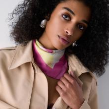 Liu Jo Foulard Piccolo a fiori Pink Carnation - 5