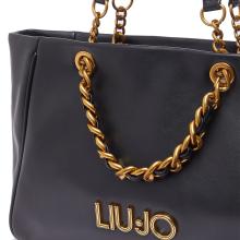 Liu Jo Borsa a spalla Shaula con catena Black - 5