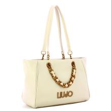 Liu Jo Borsa a spalla Shaula con catena Cream - 2
