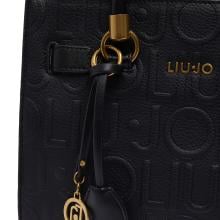 Liu Jo Borsa a mano Manhattan Embossed Piccola Black - 4