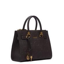 Liu Jo Borsa a mano Manhattan Embossed Piccola Deep Brown - 2