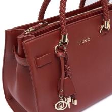 Liu Jo Borsa a mano Manhattan Media Brick Red - 4