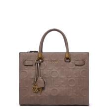 Liu Jo Borsa a mano Manhattan Embossed Media Mocha - 1