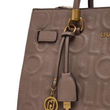 Liu Jo Borsa a mano Manhattan Embossed Media Mocha - 4