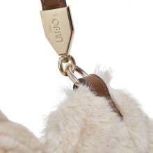 Liu Jo Foulard bag in pelliccia Cream - AF6194E1161 X0459 - 4