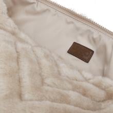Liu Jo Foulard bag in pelliccia Cream - AF6194E1161 X0459 - 5