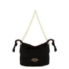 Love Moschino Borsa a mano Eco-Friendly Puffy Heart Nero - 1
